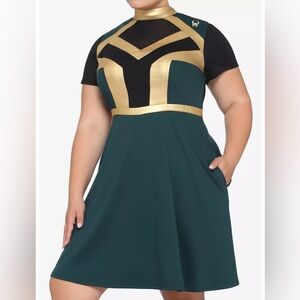 Her Universe Marvel Loki dress